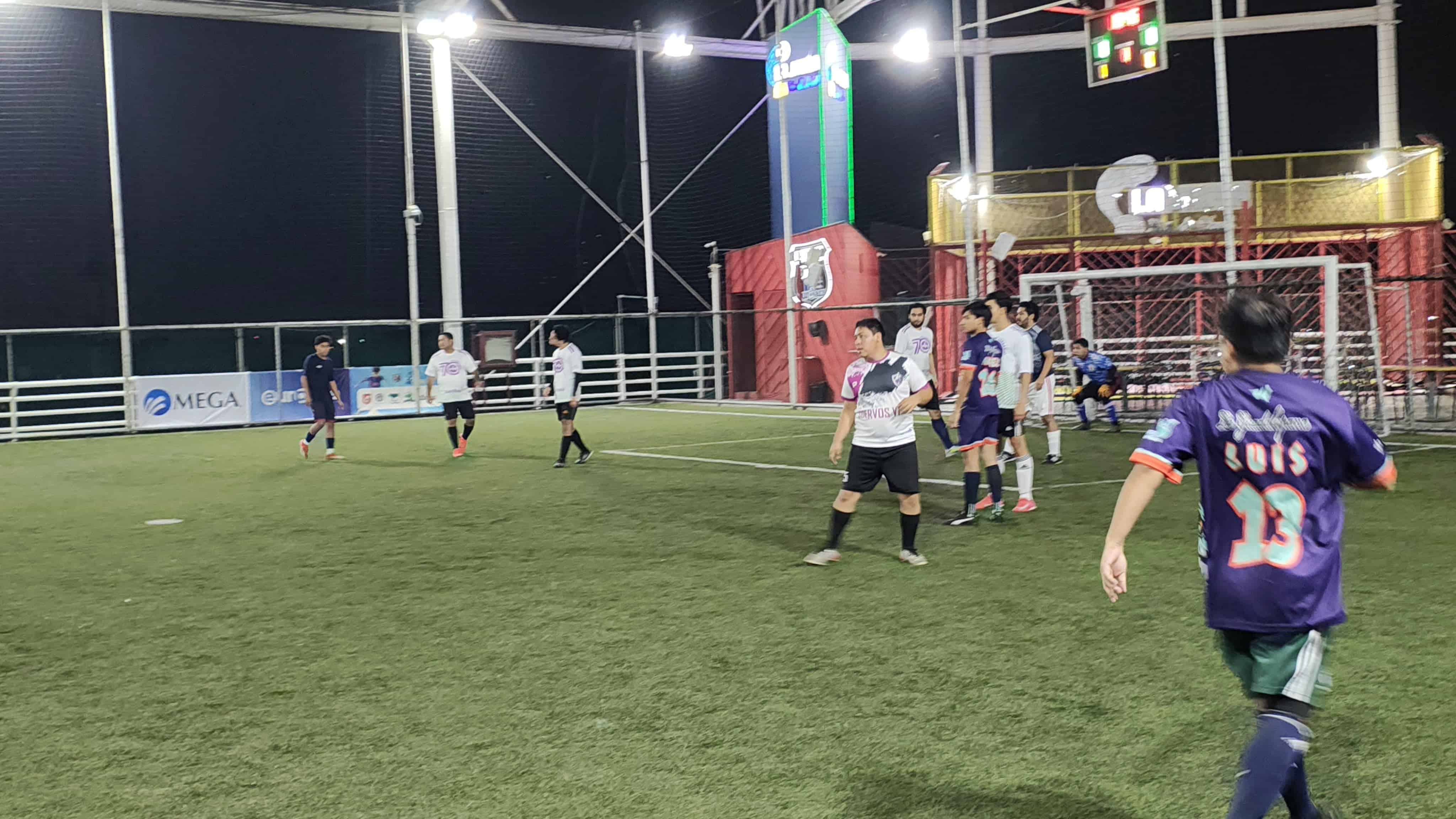 Buitres de la VT cae por goleada en la jornada 4 del torneo de 5ta fuerza de Sky Dome