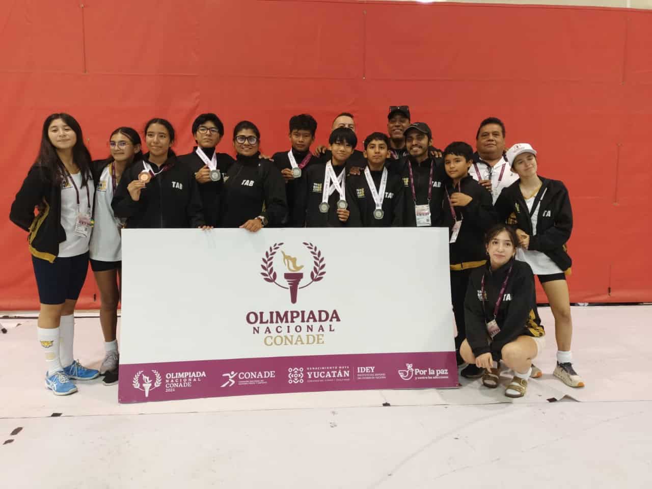 Tabasco conquista plata en esgrima durante la Olimpiada Nacional