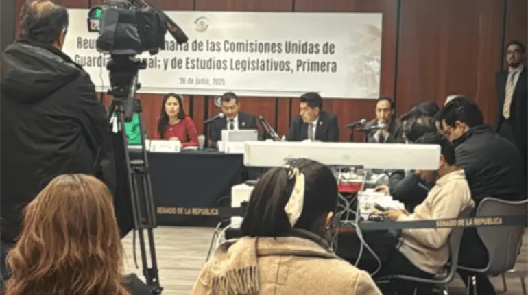 Comisión del Senado aprueba la Ley de la Guardia Nacional