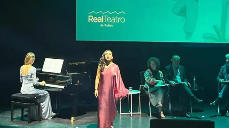 Paula Malagón canta en el Real Teatro de Retiro de Madrid