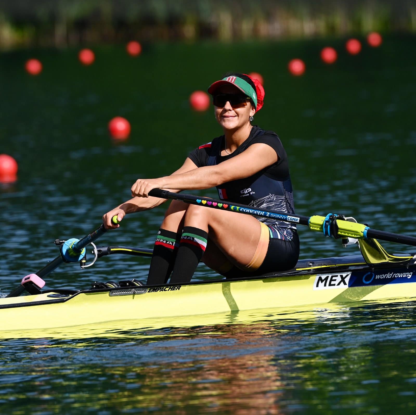 Kenia Lechuga gana oro en Copa del Mundo de Remo en Suiza
