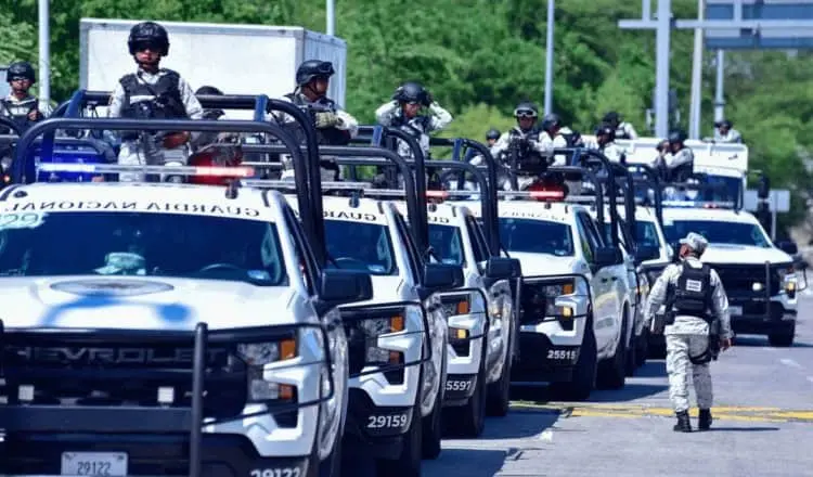 Refuerzan seguridad en Comalcalco con más elementos federales