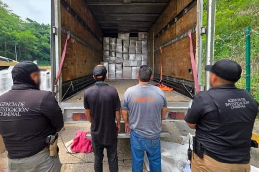 Decomisan más de una tonelada de marihuana en Huimanguillo; hay 2 detenidos