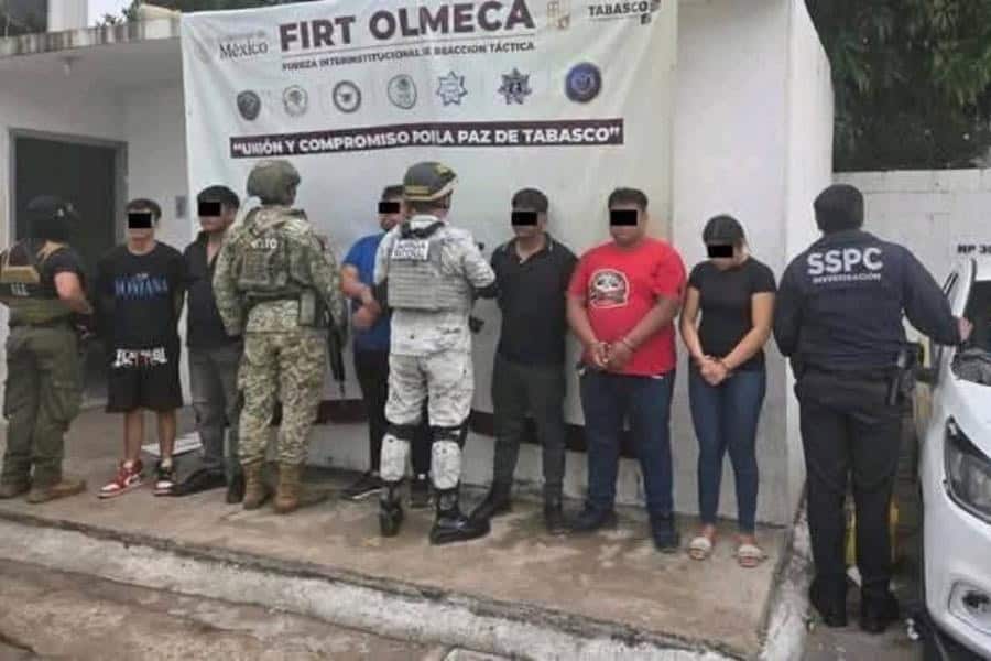 Droga con valor superior al medio millón de pesos, decomisan en Macuspana