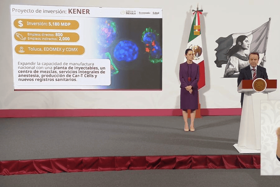 Farmacéuticas anuncian inversión por 10 mil 480 mdp en México