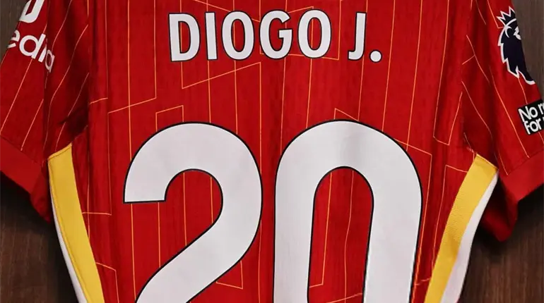 Liverpool retirará el número 20 en honor a Diogo Jota