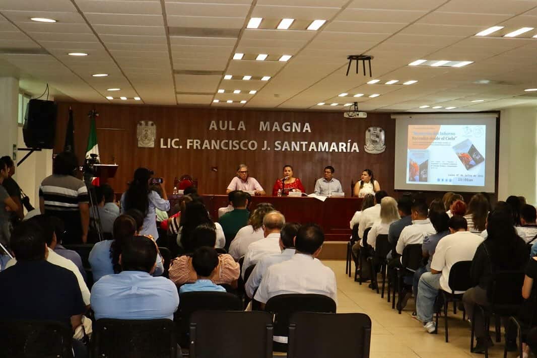 Presenta CEDH libro de sobreviviente del holocausto