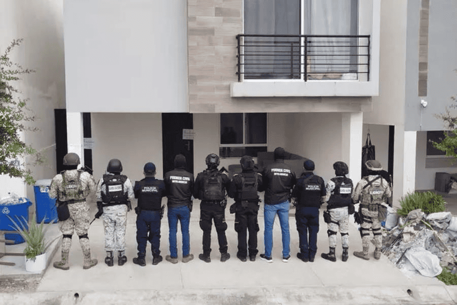 Aseguran 164 kilos de cristal en NL ligada a 2 sujetos detenidos días atrás