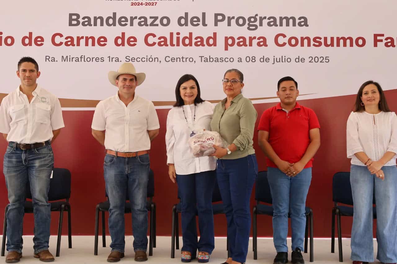 Inaugura Osuna programa de apoyo alimentario con entrega de carne a 2 mil familias