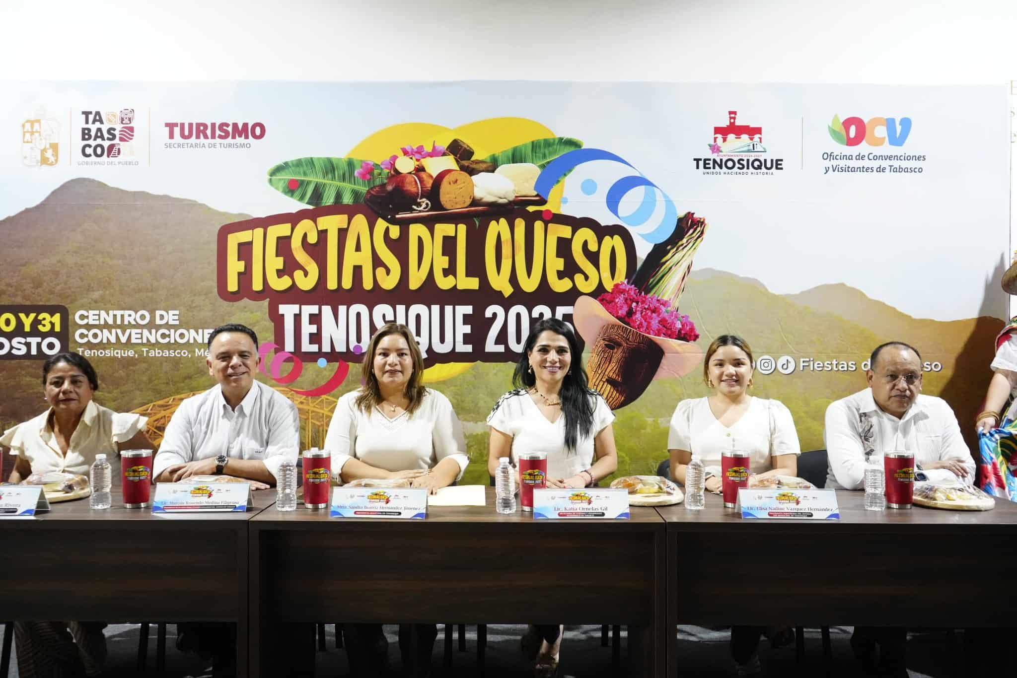 Del 29 al 31 de agosto se celebrarán las Fiestas del Queso 2025 en Tenosique
