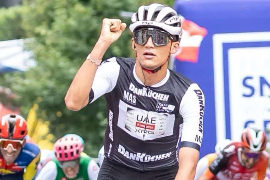 Isaac del Toro gana segunda etapa del Tour de Austria y es cuarto de la general