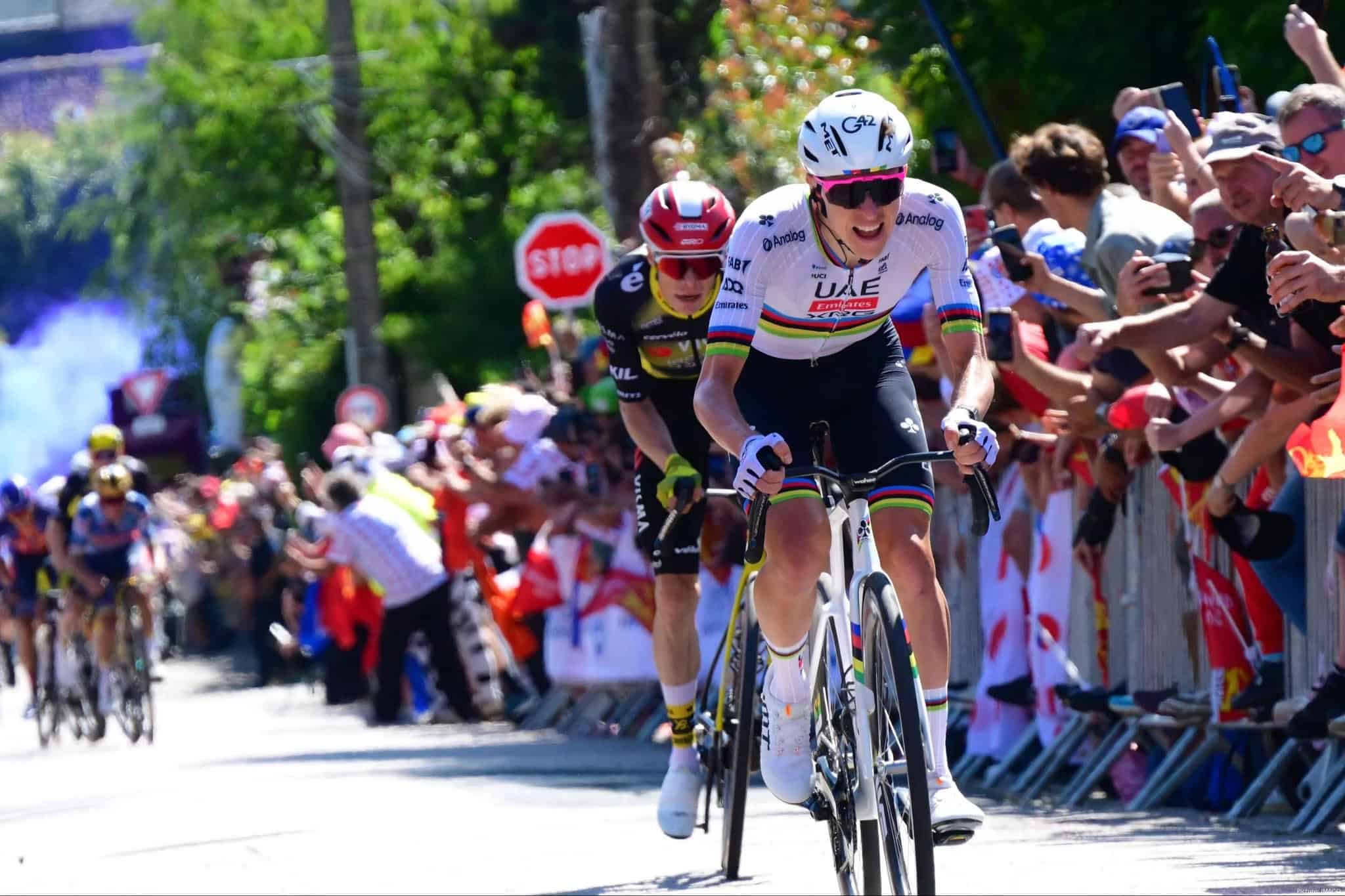 Tadej Pogacar se impone en la séptima etapa del Tour de Francia y recupera el maillot amarillo
