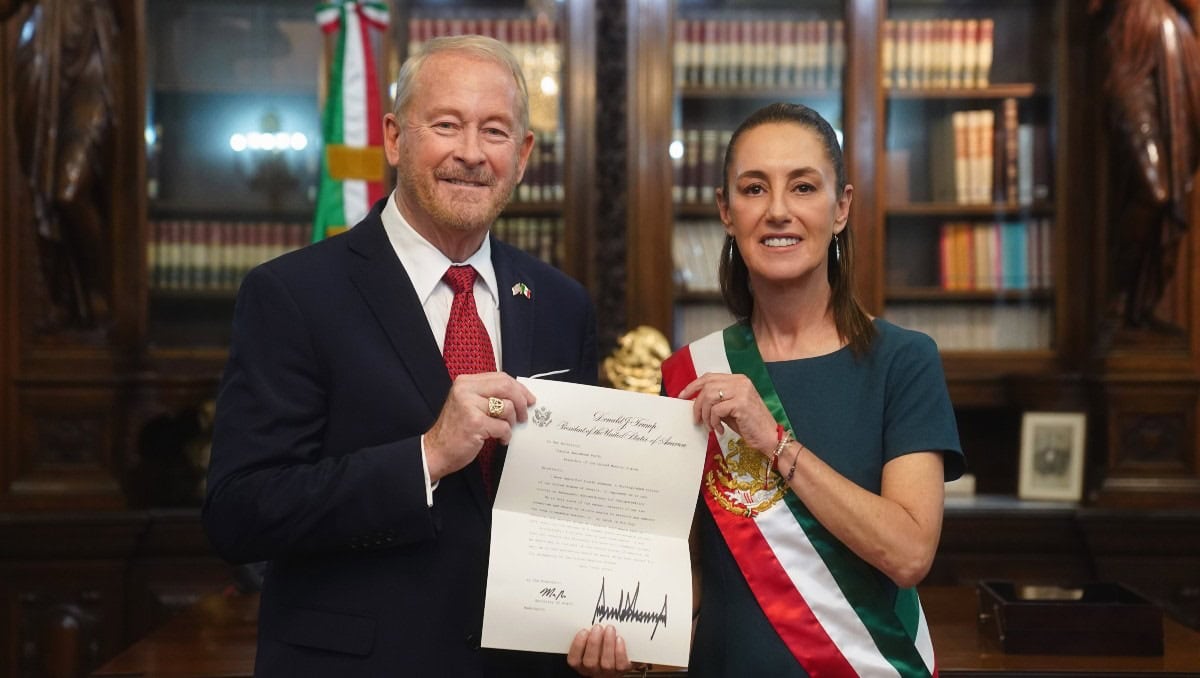 Sheinbaum y Trump tienen una “relación maravillosa”: Embajador de EE. UU. en México