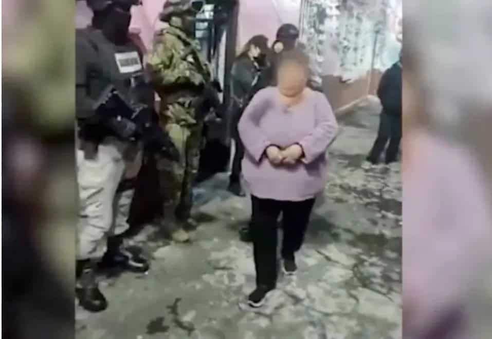 Capturan a abuelita con droga tras cateo en domicilio en la CDMX
