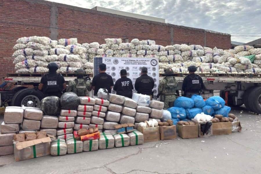 Vinculan a proceso a 2 por transporte de más de media tonelada de drogas en Chihuahua