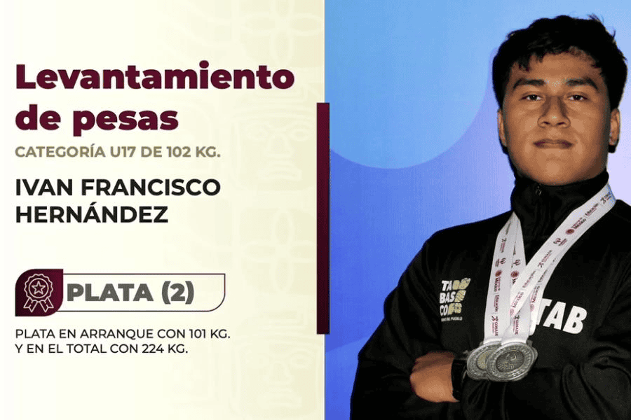 Celebra gobierno cosecha de 59 medallas de atletas tabasqueños en Olimpiadas Conade