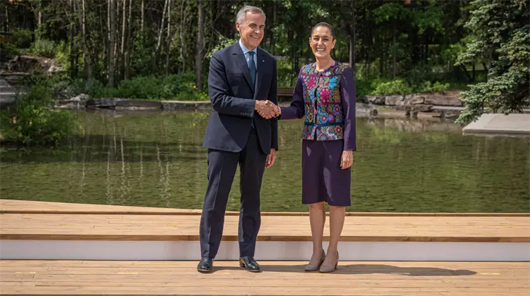 Confirma Sheinbaum visita de primer ministro de Canadá a México
