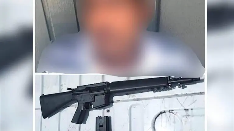 Dan más de 4 años de prisión a sujeto detenido con arma en Comalcalco