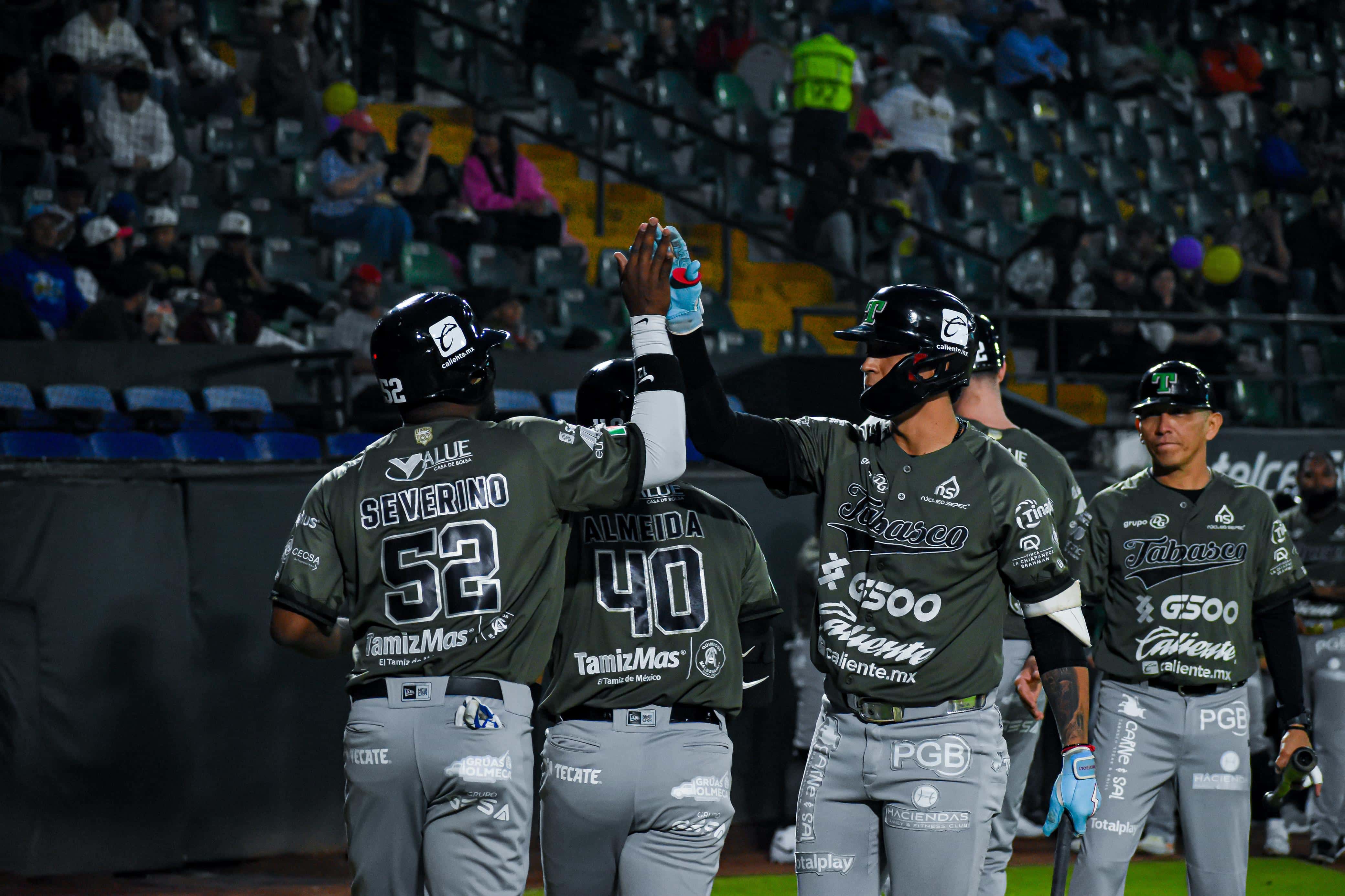 Con rally de cinco en la cuarta y quinta, Olmecas vence 18-3 a Pericos y se queda con importante serie