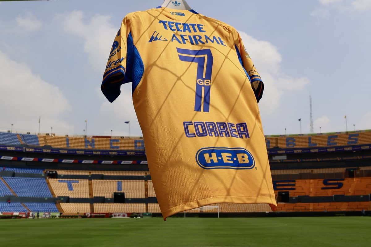 Ángel Correa usará el 7, número que tenía cuatro décadas retirado en Tigres