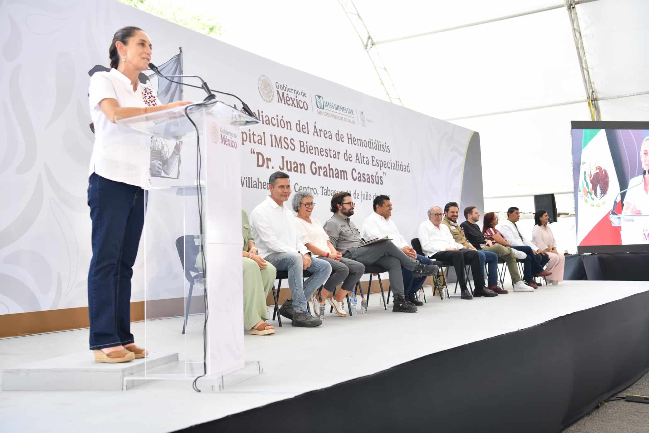 Destaca Sheinbaum ampliación de la Macuspana-Escárcega y el Tren Estación Chontalpa-Dos Bocas