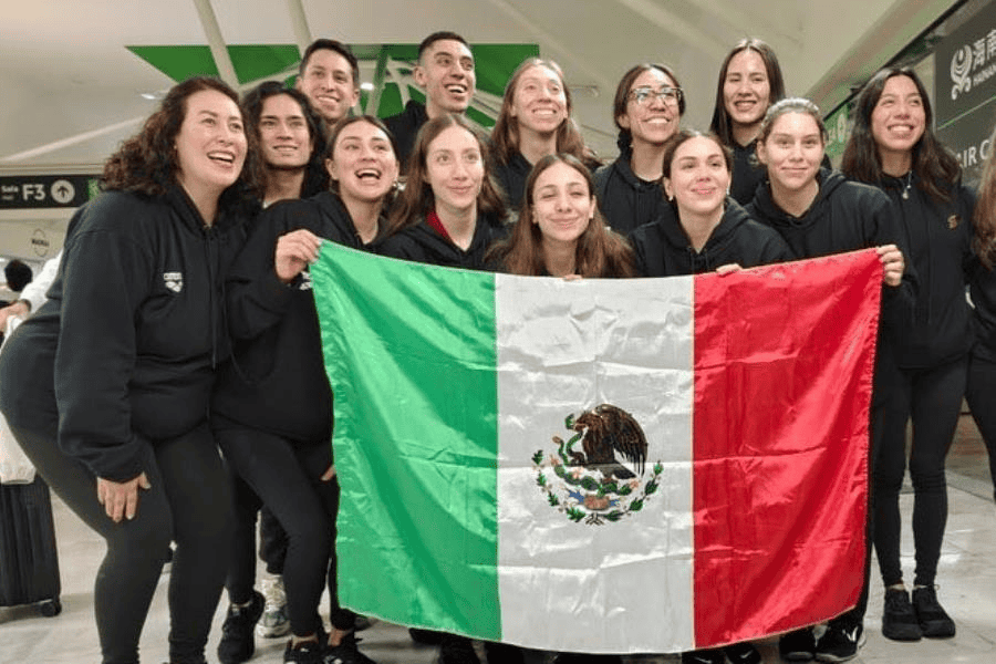 Selección mexicana de natación artística se queda con el 6to lugar en el mundial