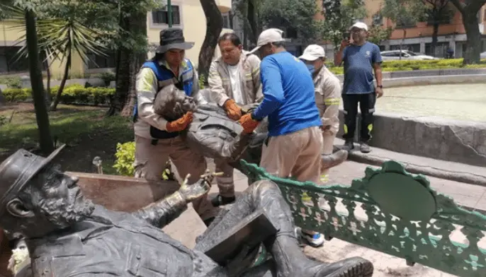 Gobierno de CDMX buscará recuperar monumento de Fidel Castro y el “Che” Guevara