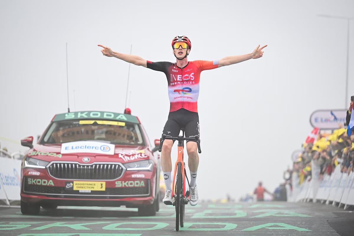 Thymen Arensman gana la etapa 14 del Tour de Francia