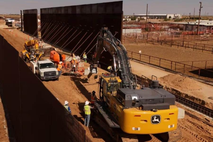 EE. UU. comienza construcción de muro secundario en la frontera con México