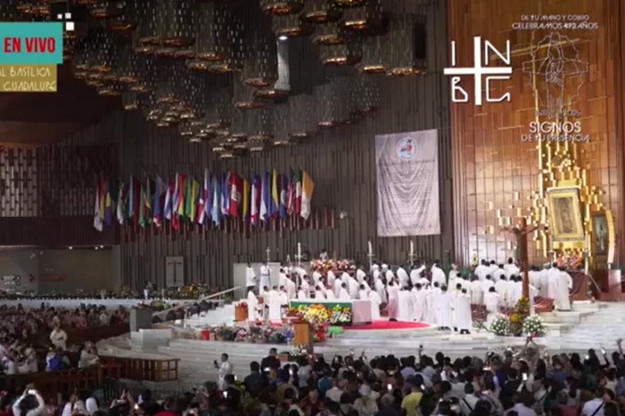 Peregrina Diócesis de Tabasco a la Basílica de Guadalupe