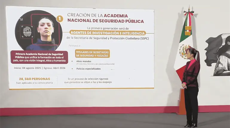 Gobierno federal abre la Academia Nacional de Seguridad Pública