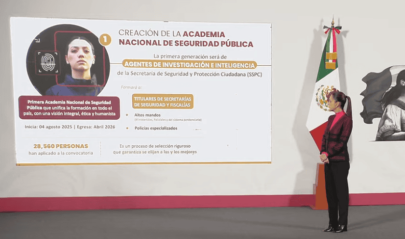 Gobierno federal abre la Academia Nacional de Seguridad Pública
