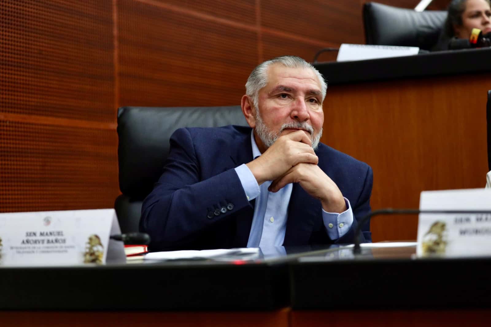 Descartan diputados de Morena investigar a Adán Augusto por caso Bermúdez