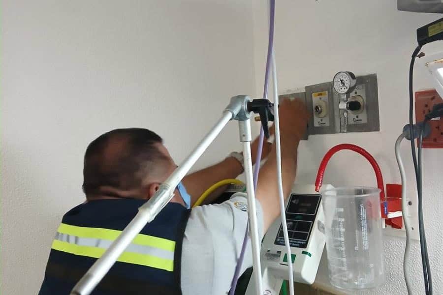 Anuncia IMSS Bienestar sustitución a tomas de oxígeno en hospitales de Tabasco