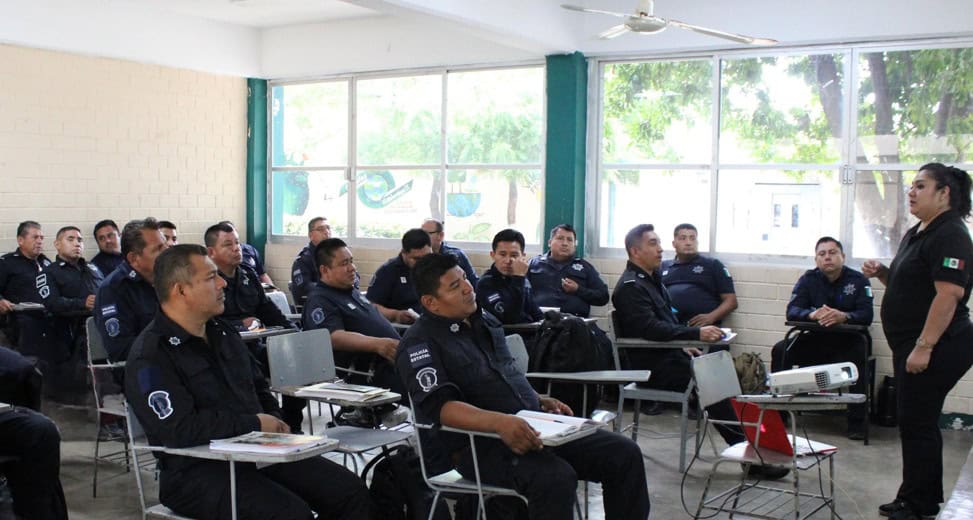 Capacita SSPC Tabasco a 150 Policías Municipales en Justicia Cívica
