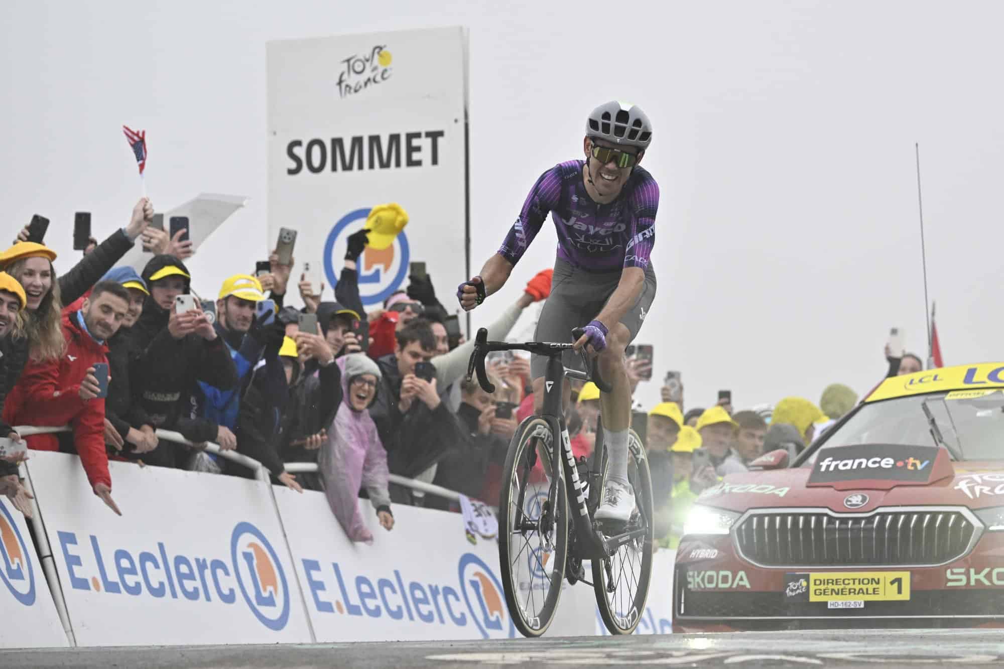 Ben O’Connor gana la etapa 18, considerada la prueba reina del Tour de Francia
