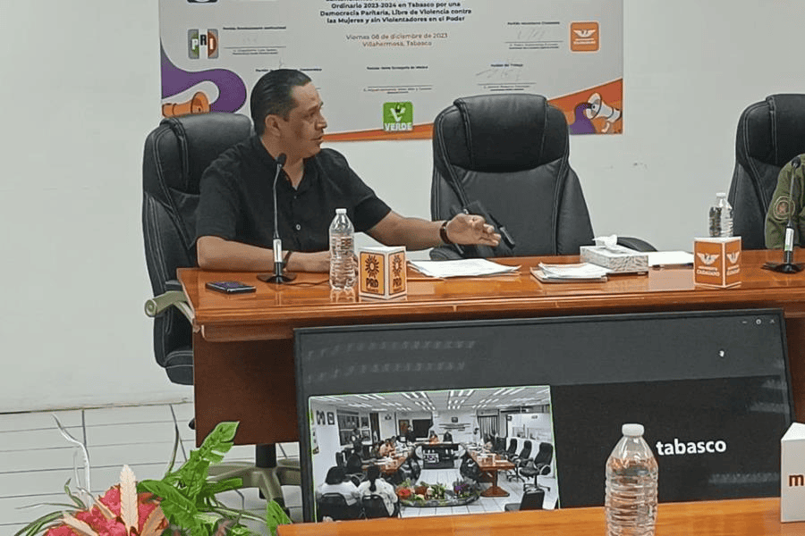 PRD Tabasco responsabiliza al INE por problemas con pago a proveedores y extrabajadores