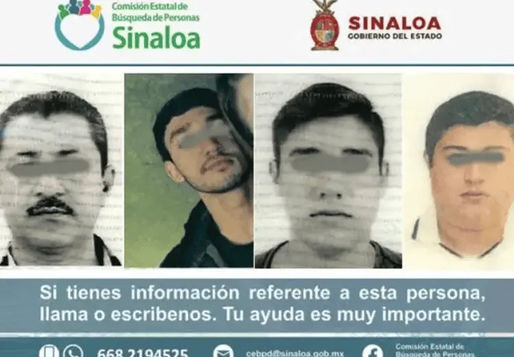 Hallan sin vida a 4 integrantes de una familia que eran buscados en Sinaloa