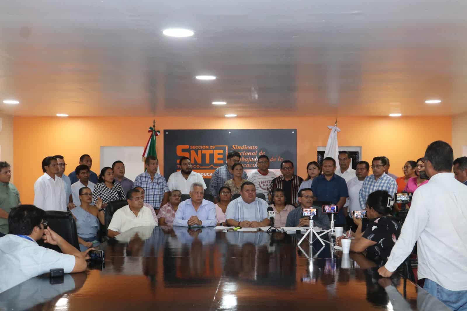 SNTE sección 29 acusa a la SETAB de violentar proceso de cambio de personal de apoyo