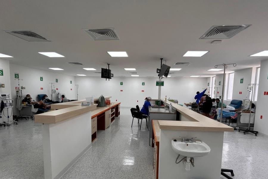 Inicia operaciones área remodelada de quimioterapia ambulatoria en Hospital No. 46 del IMSS Tabasco