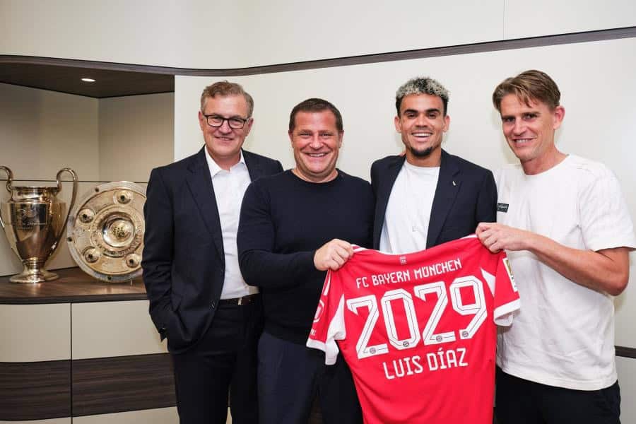 Luis Díaz llega al Bayern Múnich tras su paso por el Liverpool