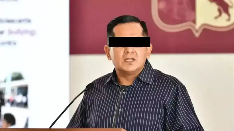 Detienen a exsecretario de seguridad Víctor Hugo Chávez por presunto caso de abuso sexual