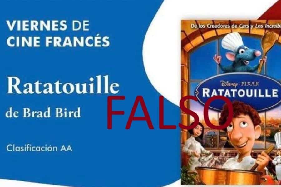 Se deslinda Cultura Tabasco de anuncio proyección de ‘Ratatouille’ en la Sala de Arte Antonio Ocampo Ramírez
