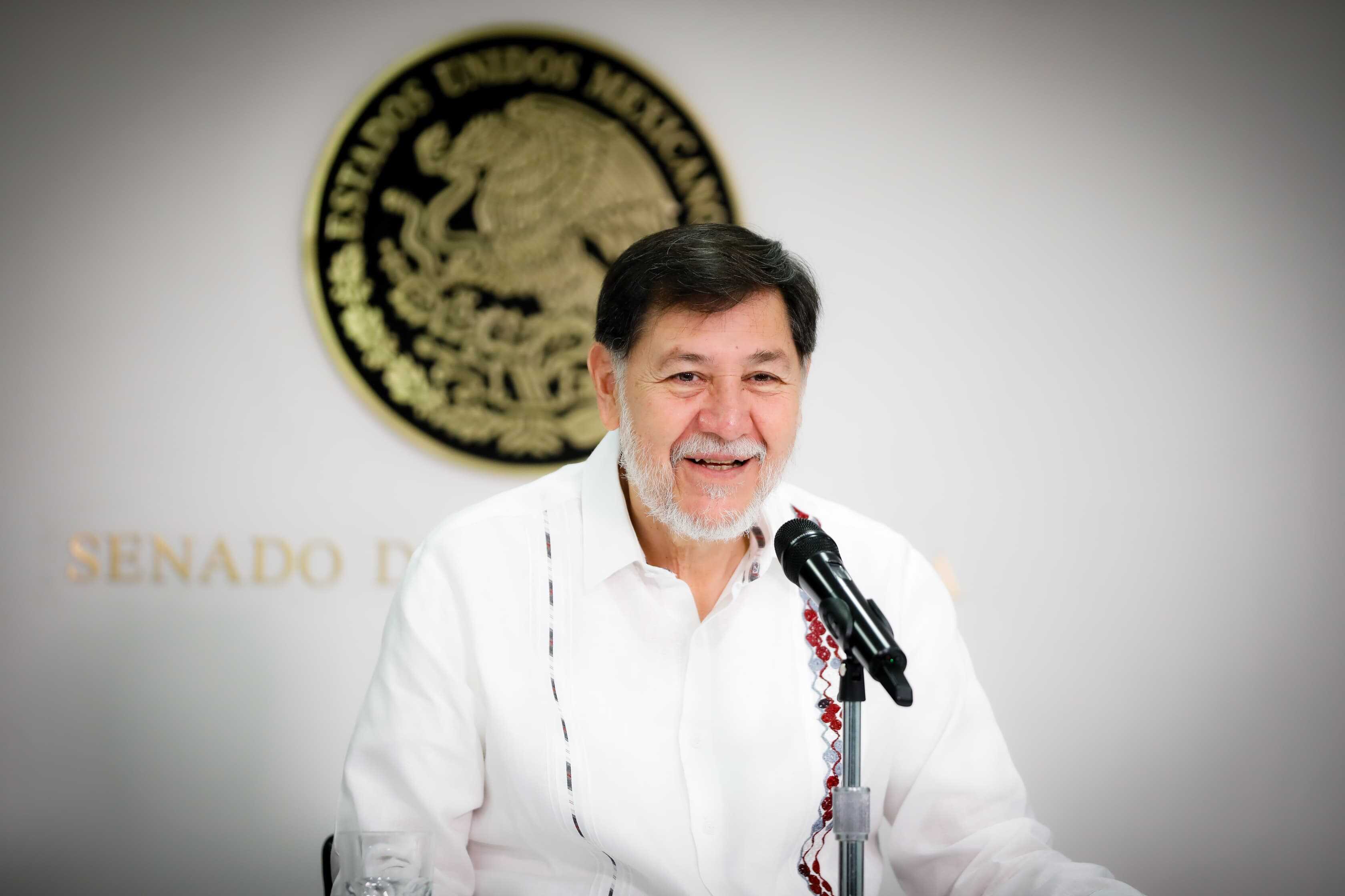 Noroña invita a Sheinbaum a la toma de protesta del nuevo Poder Judicial