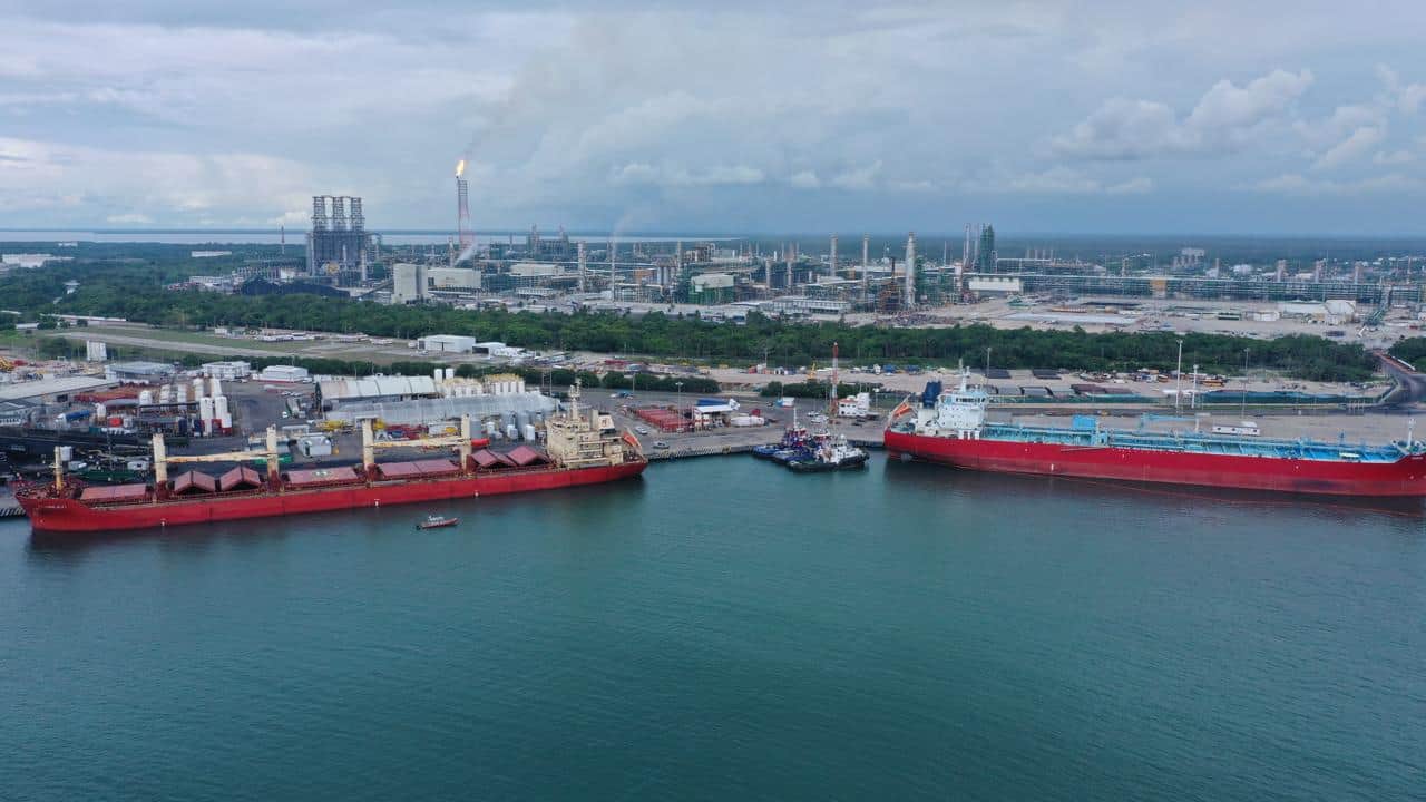 Alistan simulacro de ‘Protección Nivel Tres’ en el puerto de Dos Bocas