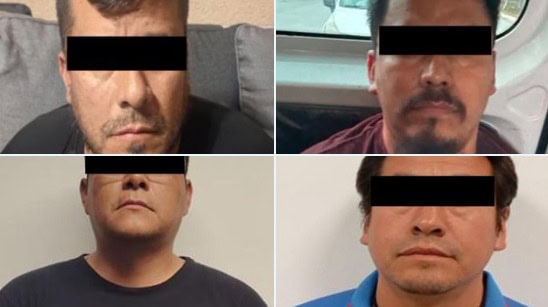 Detienen en Puebla 4 expolicías que protegían y brindaban información a grupos criminales