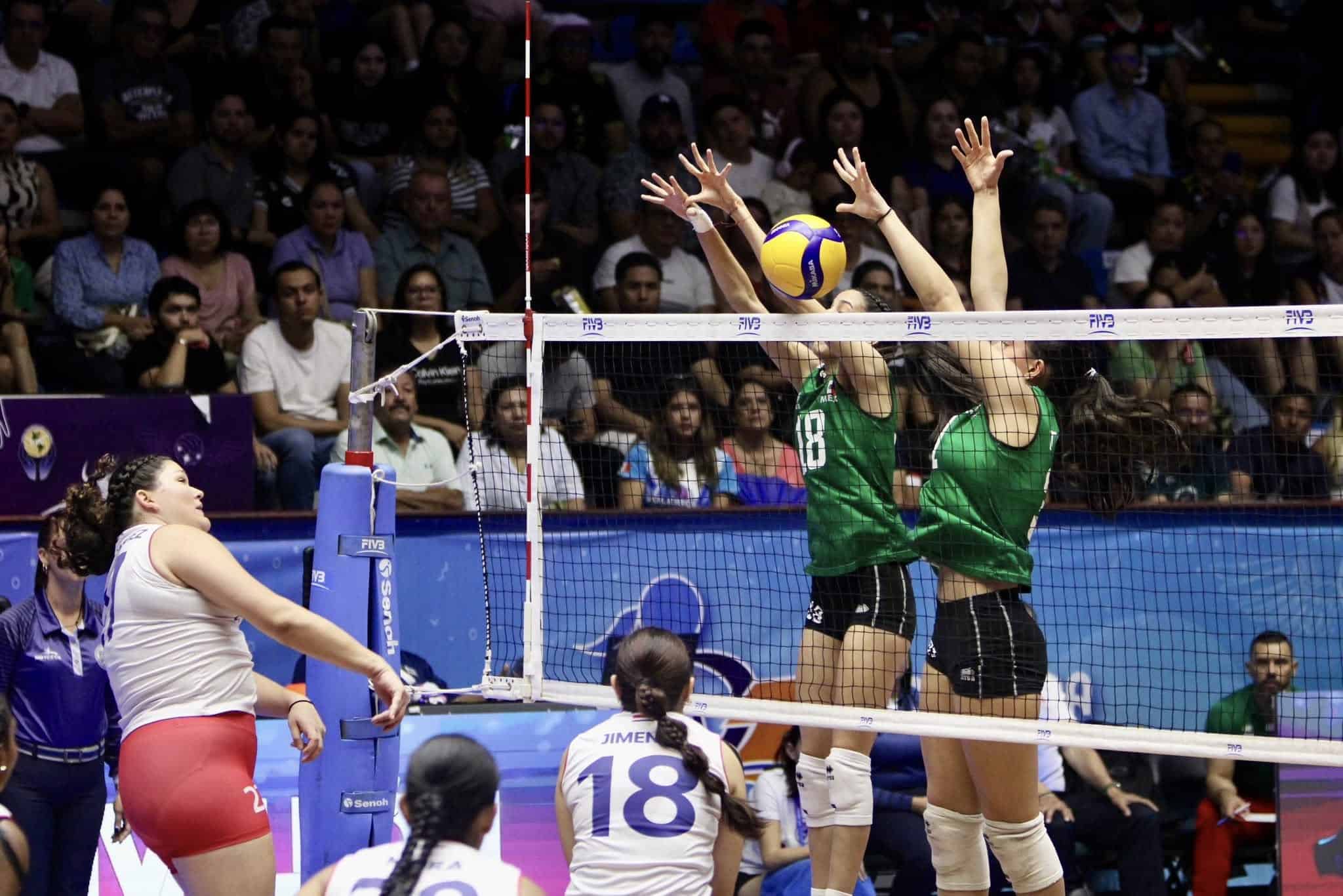 Selección mexicana avanza a semifinales de la Copa Panamericana de Voleibol sub-23