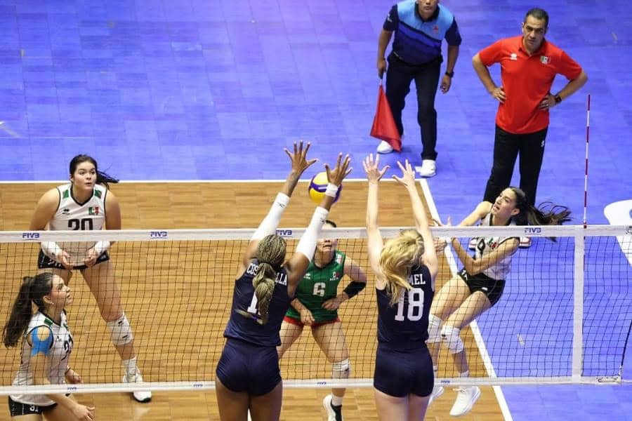 México cae ante EE. UU. en semifinales de la Copa Panamericana de Voleibol Femenil