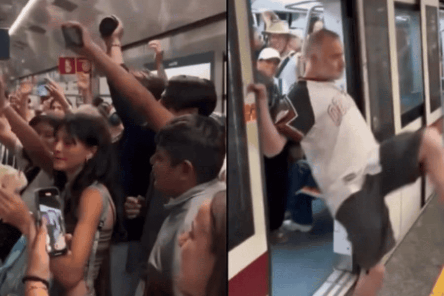 Italiano agrede a jóvenes mexicanos en Metro de Roma; ellos responden cantando “Imagine” de John Lennon