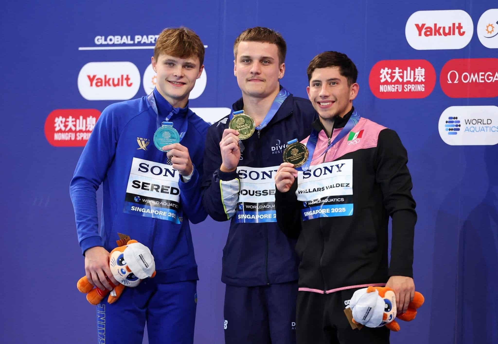 El mexicano Randal Willars es bronce en plataforma de 10 metros en el Mundial de Singapur 2025